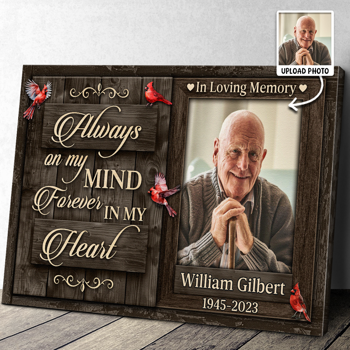 thumbnail image 2 of You're Always On My Mind | Friendship Card – By Pelipost 2 of 10
