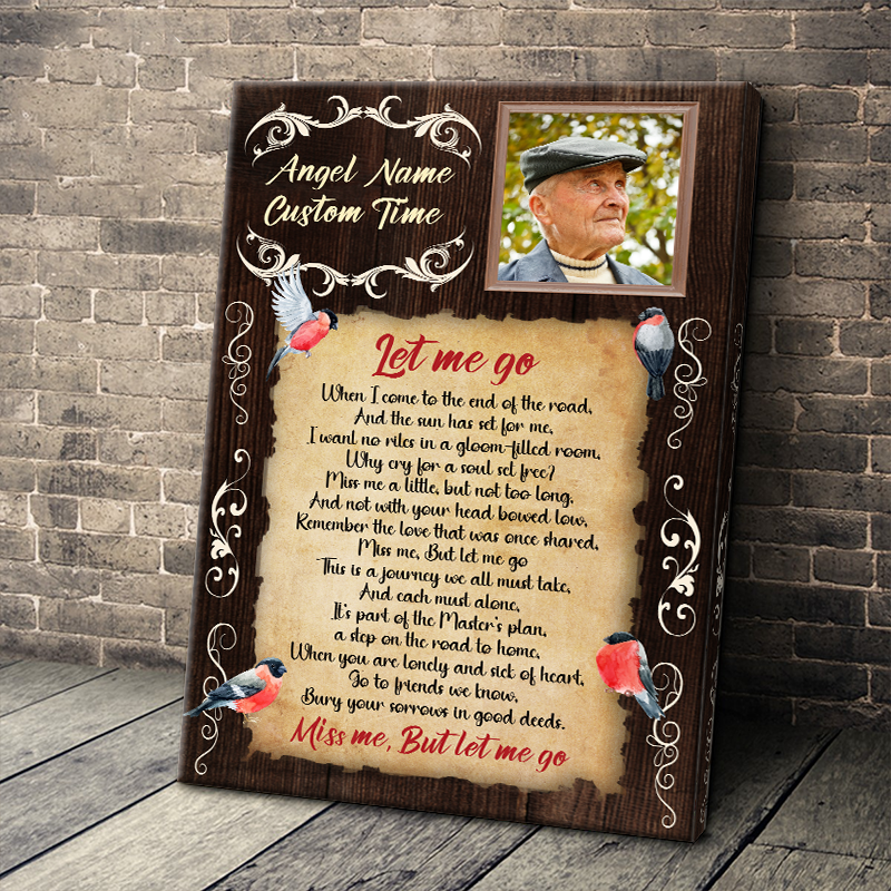 N / A Canvas Decorative Prints Wedding Memorial Ideas Prints Remembrance Sign Canvas Poster Painting Wedding Funeral Idea Memorial Quotes Wall Art Decor-60x80cm