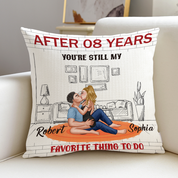 Personalized Customized Pillow Gift For Couple Valentine's Day Gift For Boyfriend Girlfriend
