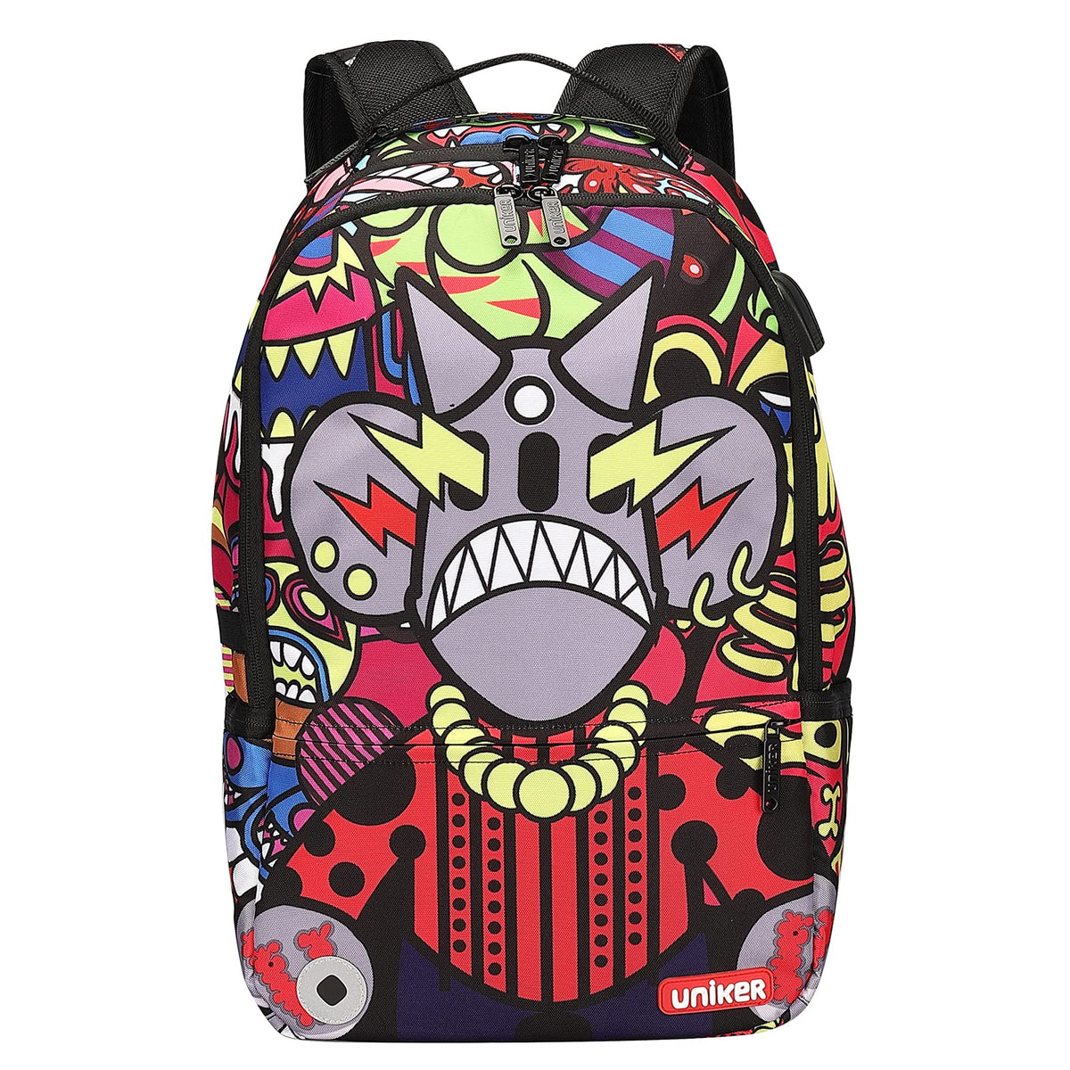 Graffiti Backpack for School,Casual Daypack,Designer Laptop Backpack f