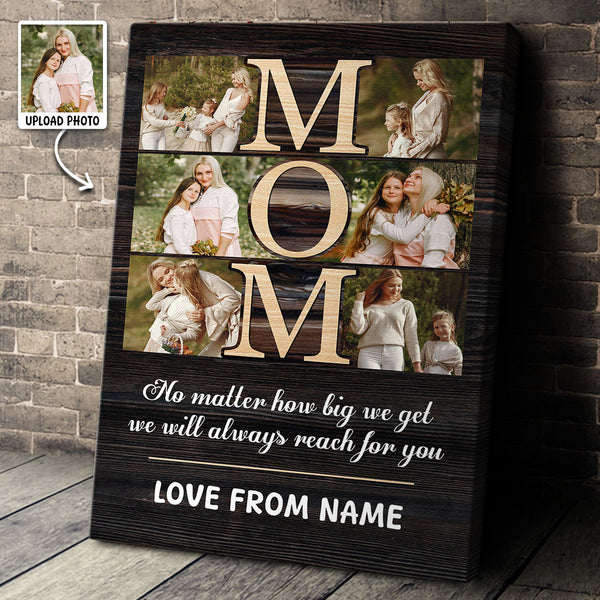 No Other Best Mom Than You - Personalized Customized Canvas - Gift For Mother, Family