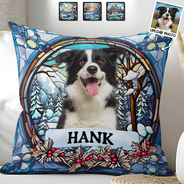 Custom Fur Baby Photo - Personalized Custom Pillow - Christmas Gift For Pet Owners, Pet Lovers