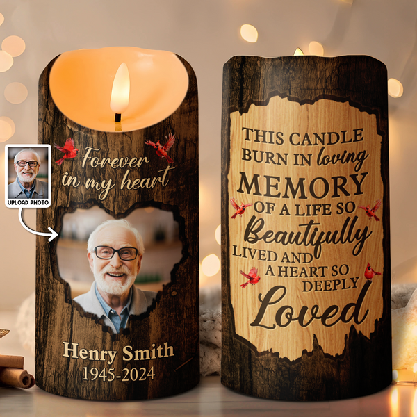 There Are Some Who Bring Light - Personalized Candle LED Light - Memorial Gift For Family Members