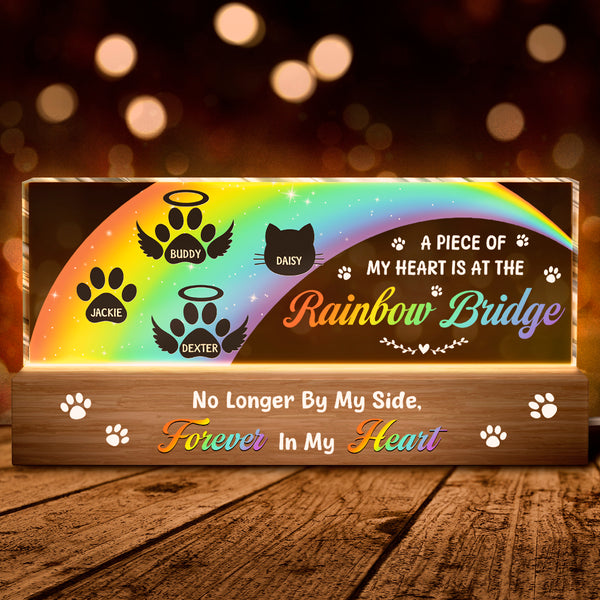 Thanks For Everything I Had A Great Time -  Customized Personalized Acrylic LED Night Light - Christmas Gift, Sympathy Gift For Pet Owners, Pet Lovers