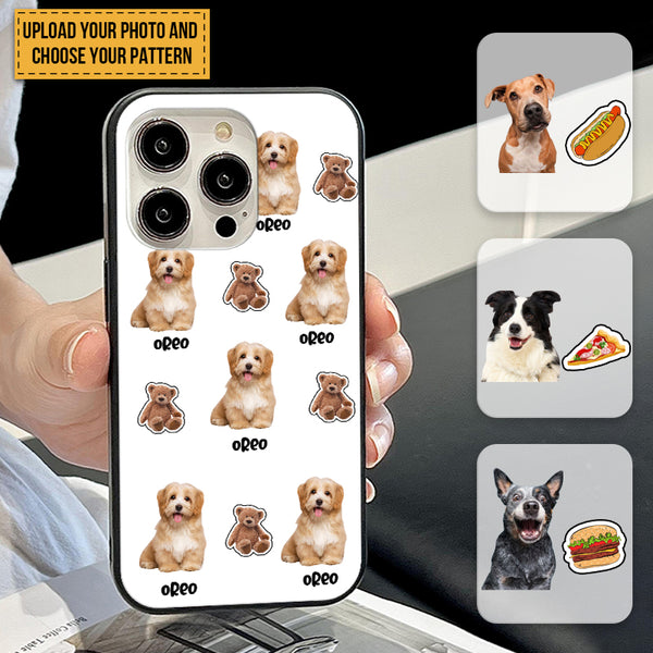 Custom Photo Cute Pets Gifts For Pet Lovers White Pet Phone Case - Personalized Phone Case