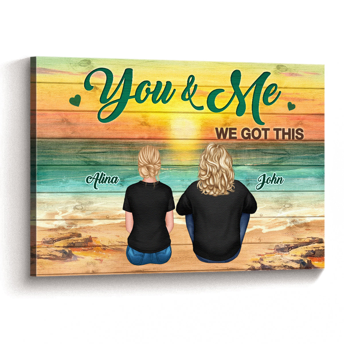 Gift For Couple - You And Me We Got This - Personalized Customized ...