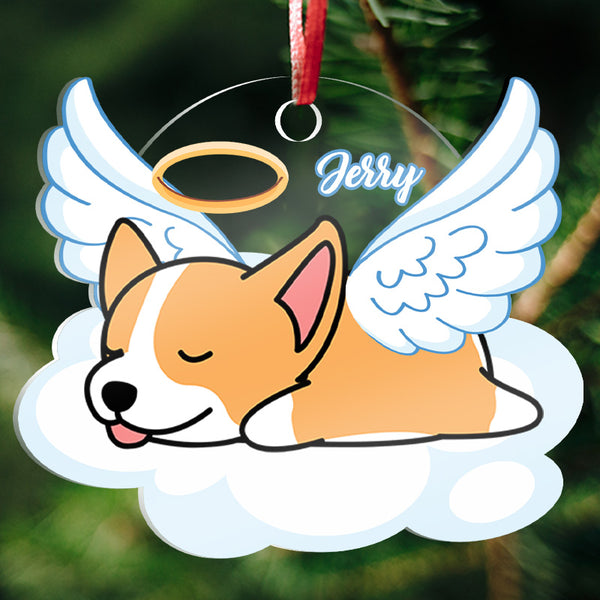 My Angel Pet Dog Cat - Christmas Gift For Pet Lover - Personality Customized Pet Ornament - Christmas Gift