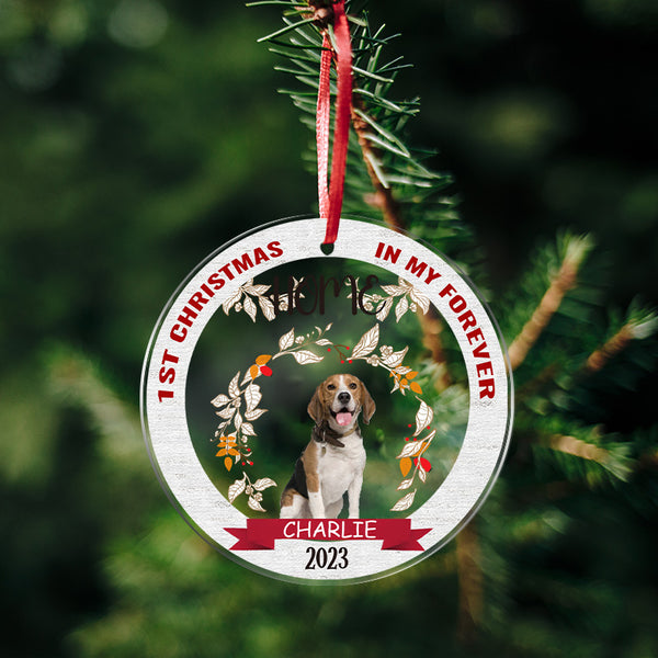 Custom Photo For My Pet Lovers Remembrance Gifts Personalized Custom Ornament Upload Image