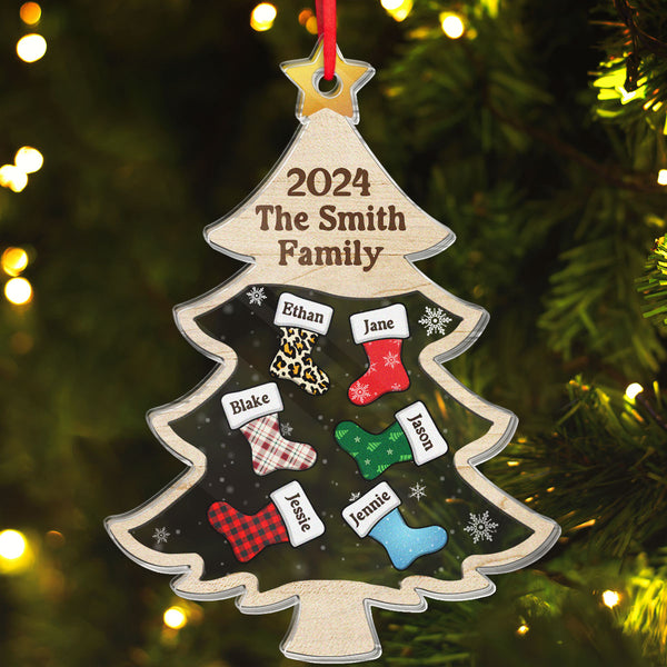 At Christmas, All Roads Lead Home - Personalized Customized Ornament - Gift For Family