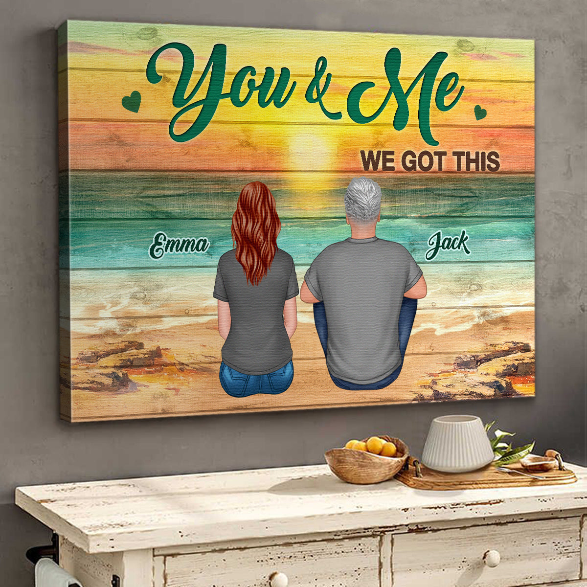 Gift For Couple - You And Me We Got This - Personalized Customized ...