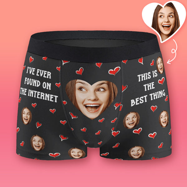 This Is The Best Thing - Personalized Customized Man's Boxer Briefs - Gift For Husband Boyfriend - Valentines Day Gift