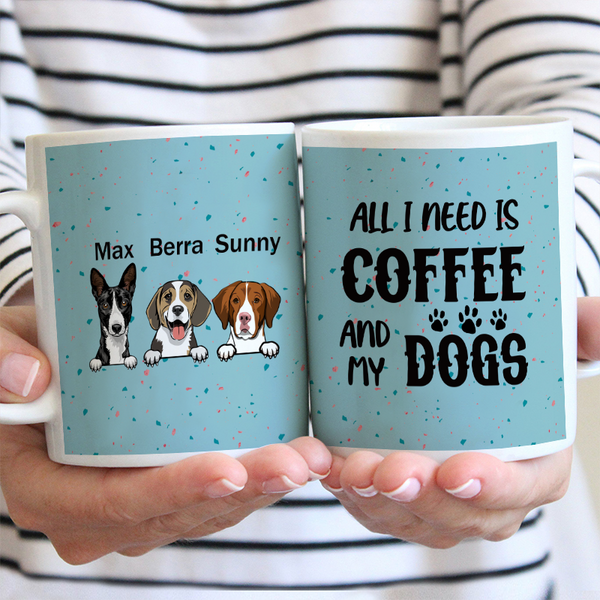 Cute Funny Coffee Mug for Dog Lovers - Coffee Mug - Gifts For Her, Dad, Mom, Sister, Teacher, Coworkers