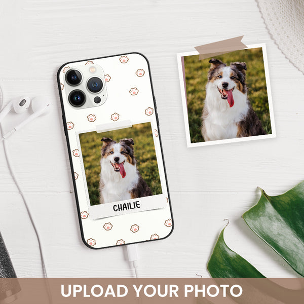 Custom Photo Love My Pets Thank You For Being By My Side - Personalized Custom Phone Case