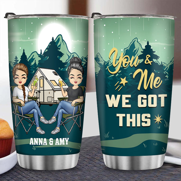 And We Lived Happily Ever After - Best Gift Tumbler - Gift For Camping Lover - Customized Personalized Gift