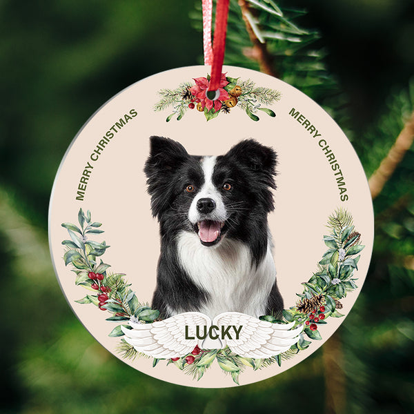 Personalized Acrylic Ornament - Christmas Ornament - Christmas Gifts For Pet Lovers