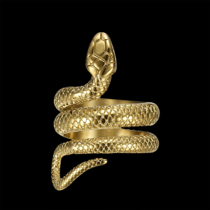 SNAKE RING Gold / 7 Deviant Metallurgy