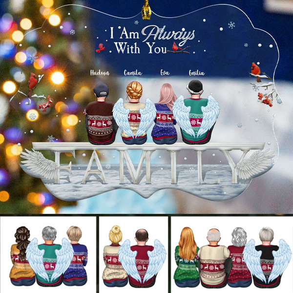 Personalized Acrylic Ornament Christmas Memorial Gift For Family Members