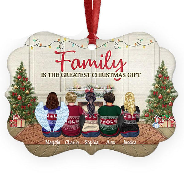 Personalized Custom Benelux Shaped Wood Christmas Ornament - Gift For Family, Christmas Gift