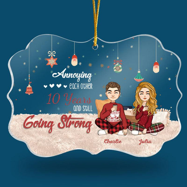 Together And Still Going Strong Personalized Ornament - Christmas Gift For Couple