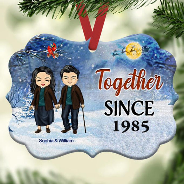 Personalized Ornament - Family Couple Annoying Each Other - Christmas Gift For Couples