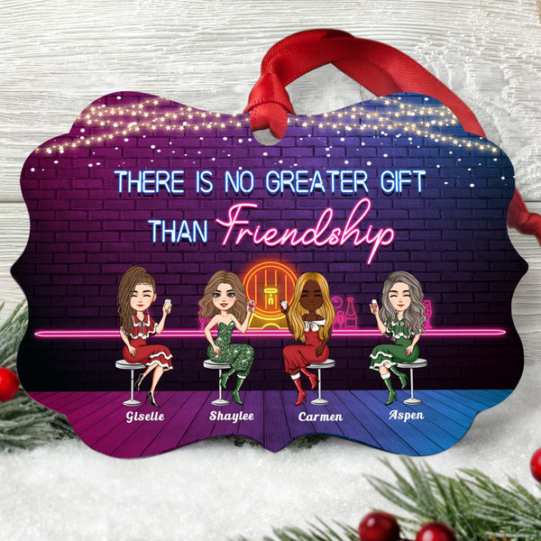 Bonding Over Alcohol Tolerating Idiots And Keeping Each Other Sane - Personalized, Christmas Ornament