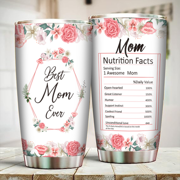 Best Mom Love - Personalized Customized Tumbler - Gift For Mom Mother's Day Gift