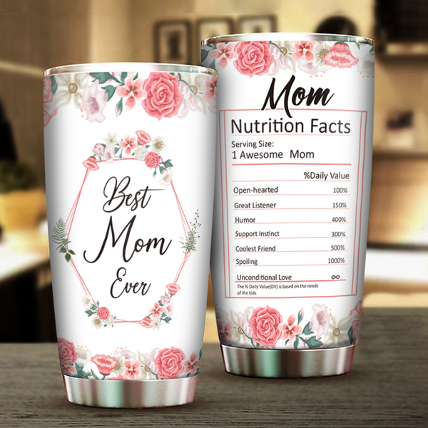 Best Mom Love - Personality Customized Tumbler - Gift For Mom Mother's Day Gift