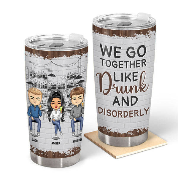 We're Not Sugar And Spice And Everything Nice We're Sage And Hood Best Friends - Bestie BFF Gift - Personalized Custom Tumbler