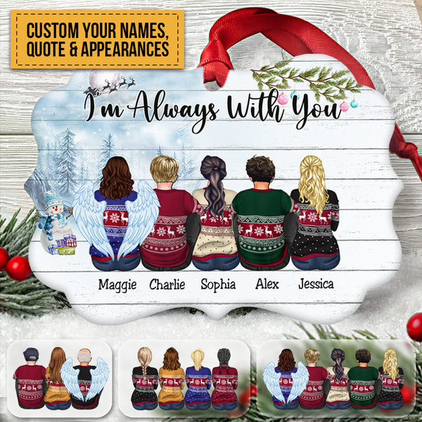 I’m Always With You - Personalized Christmas Ornament - Custom Ornament