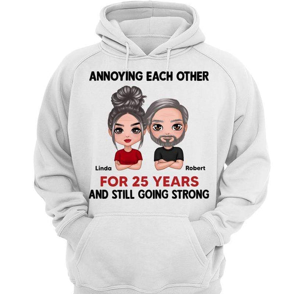 Annoying Each Other Doll Couple Personalized Hoodie Sweatshirt
