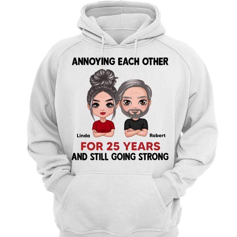 Annoying Each Other Doll Couple Personalized Hoodie Sweatshirt