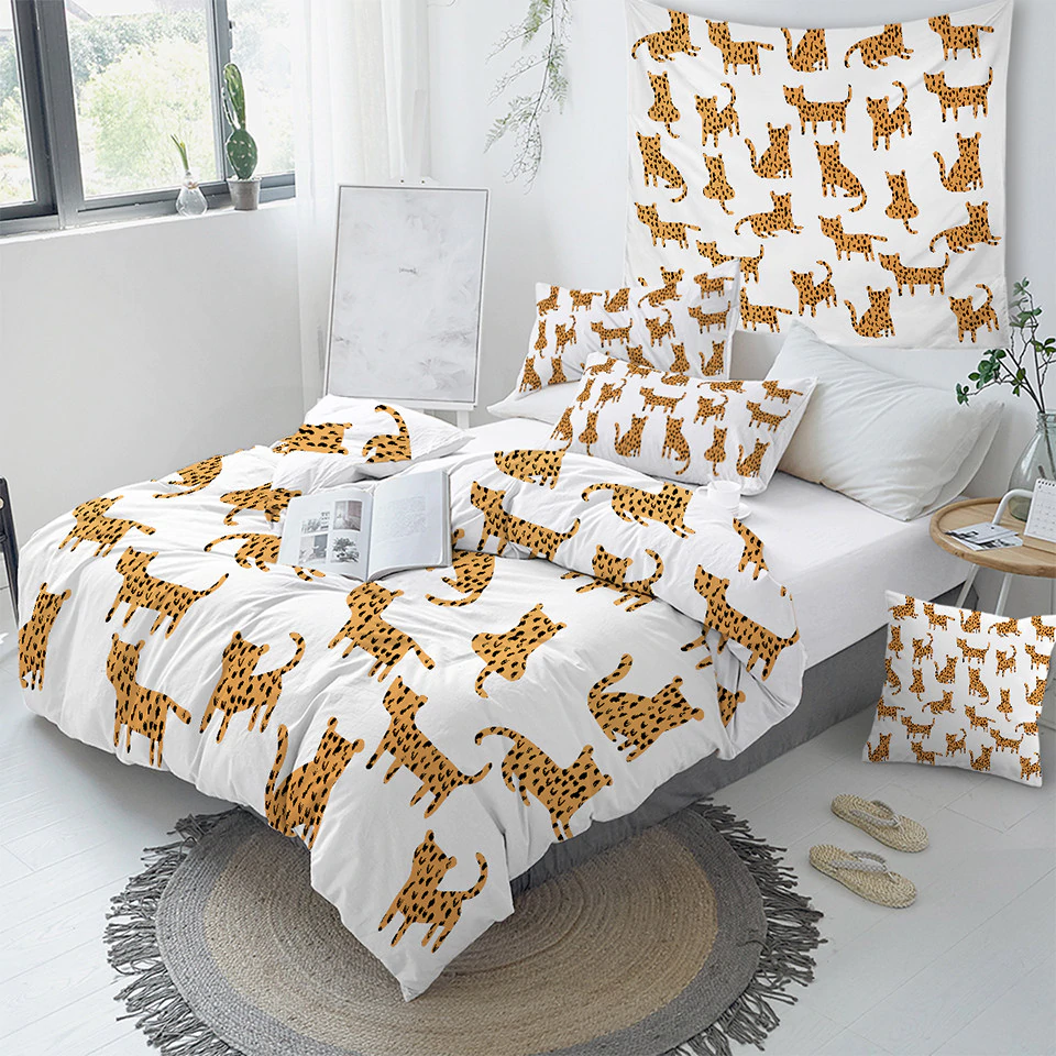 Kids Cheetah Bedding Set - Thesunnyzone