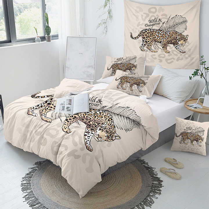 Wild Cheetah Bedding Set - Thesunnyzone