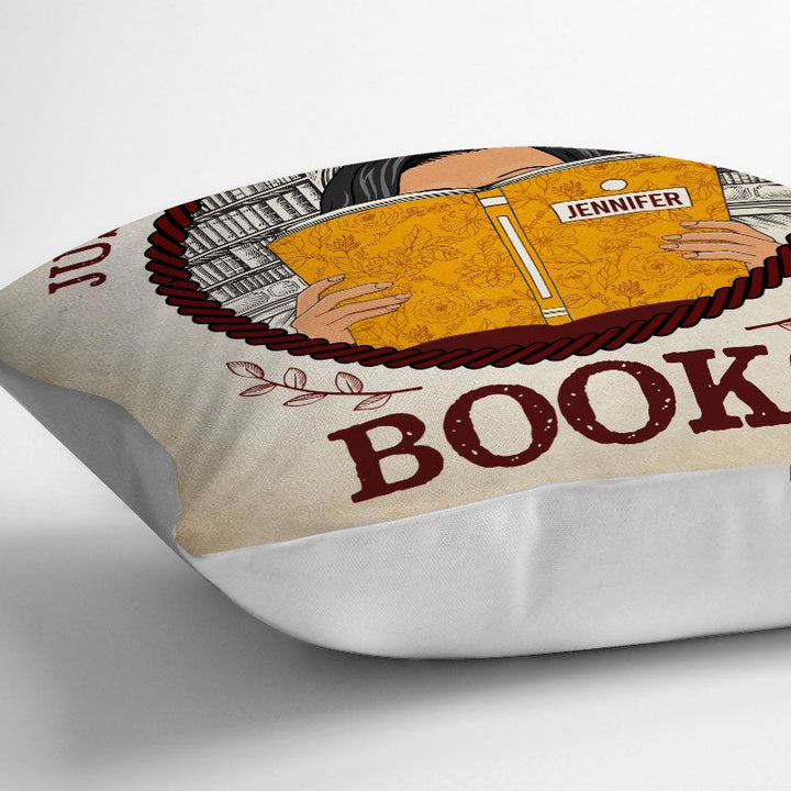Just A Girl Who Loves Books - Gift For Book Lover - Pillow7