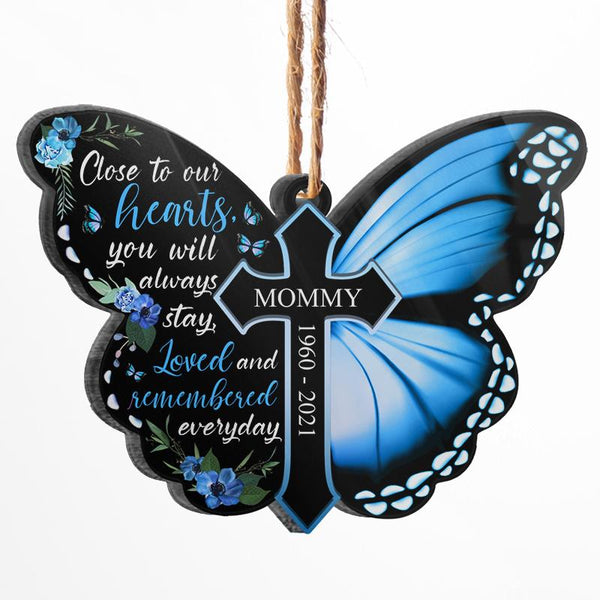 Close To Our Hearts - Butterfly Ornament - Memories Gift