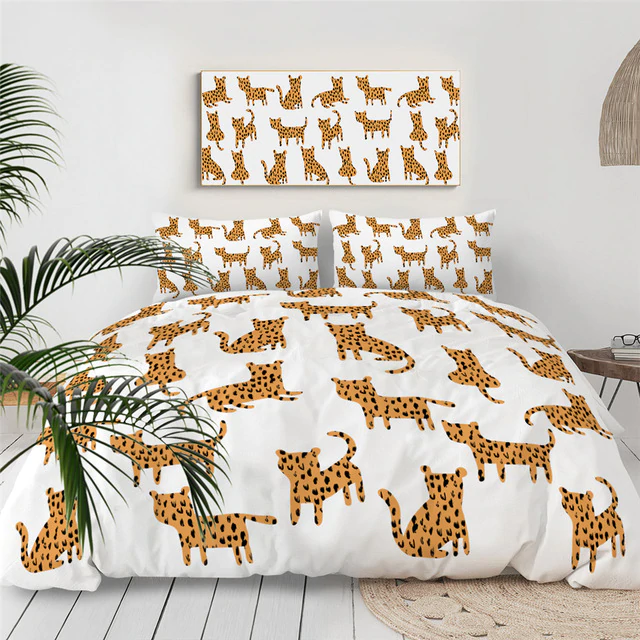 Kids Cheetah Bedding Set - Thesunnyzone