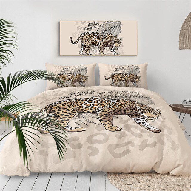 Wild Cheetah Bedding Set - Thesunnyzone