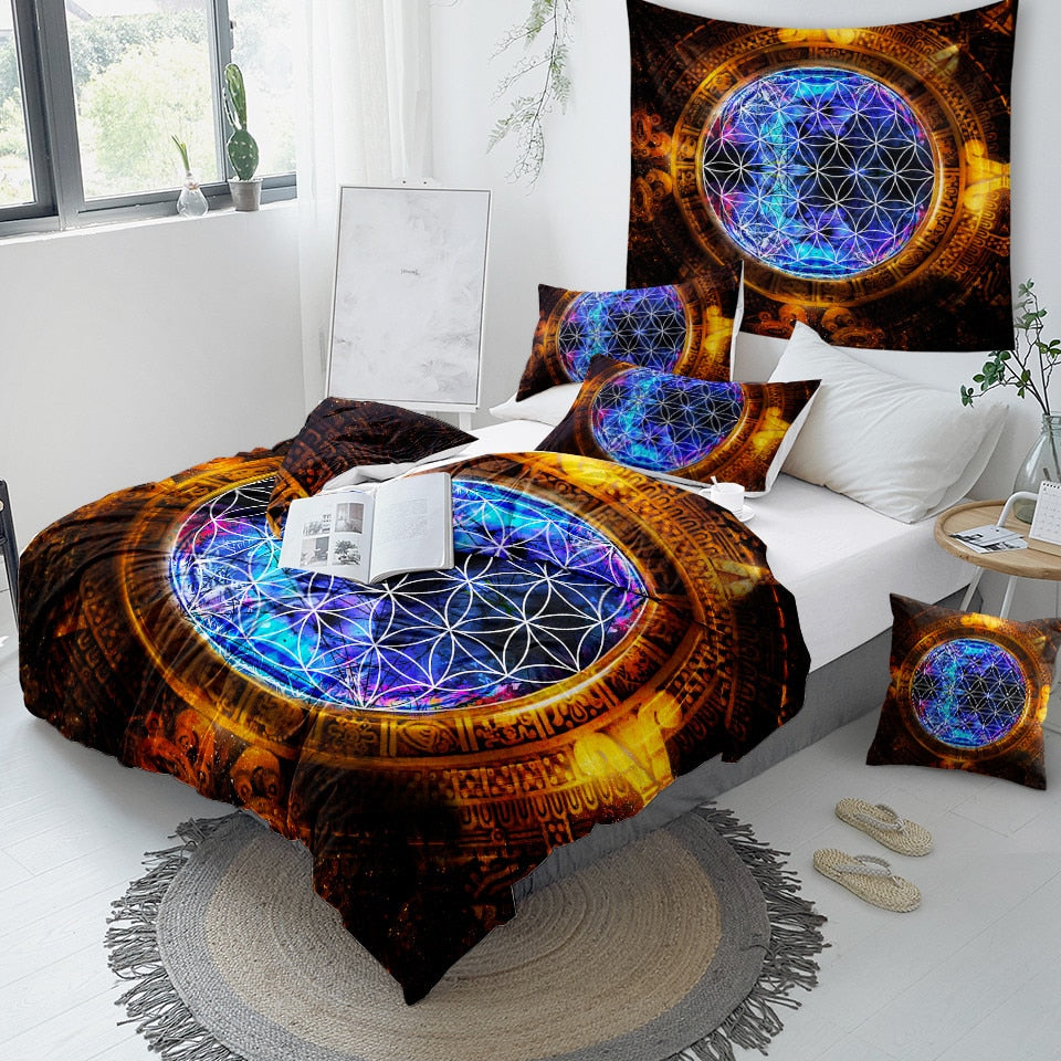 Mayan Calendar Bedding Set - Thesunnyzone