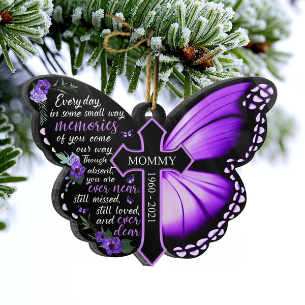 Still Miss You Butterfly Ornament - Memories Gift - Personalized Custom Ornament